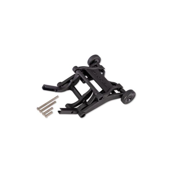 Traxxas opěrná kolečka kompletní černá