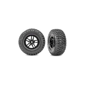 Traxxas kolo 2.2/3.0”, disk SCT Split-Spoke černý, pneu BFGoodrich Mud-Terrain T/A KM2 (2) (4WD p/z, 2WD z)