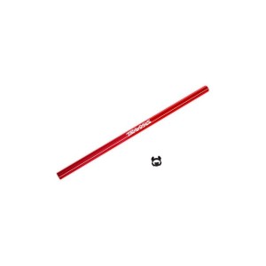 Traxxas hřídel centrální 214mm hliníková červená