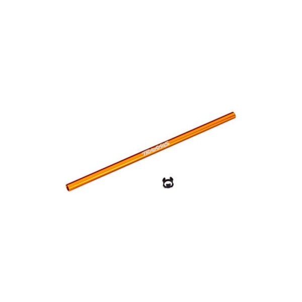 Traxxas hřídel centrální 214mm hliníková oranžová