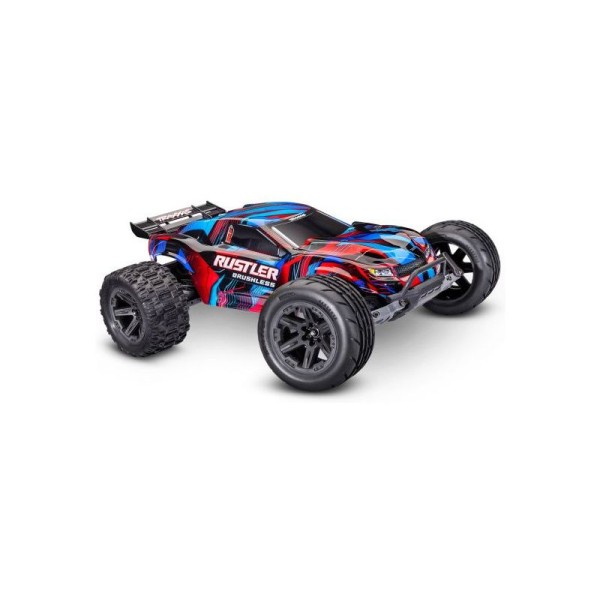 Traxxas Rustler 1:10 VX3 RTR červený