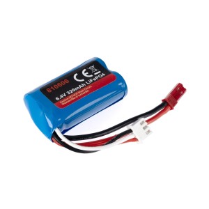 6,4V 320mAh LiFePo4 baterie s vyrovnávací nabíjecí zástrčkou