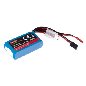 6,6V 850mAh 25C LiFePo baterie (DF65/95 RX)