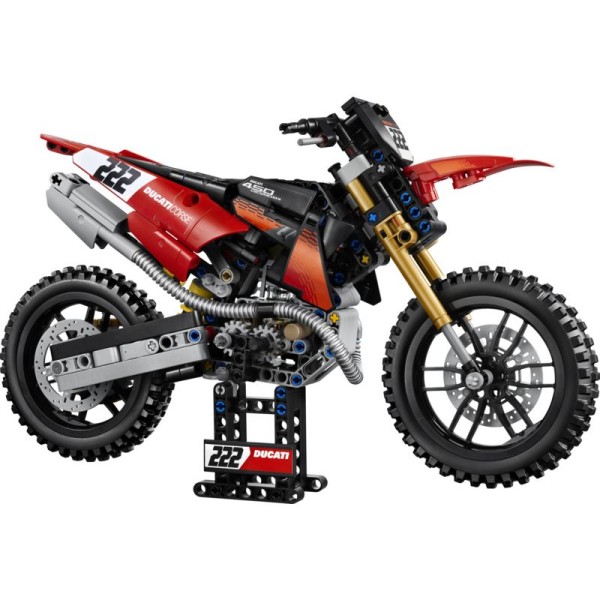 LEGO Technic - Motorka Ducati Desmo450 MX Factory