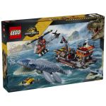 LEGO Jurassic World - Útok dinosaura mosasaura na na loď