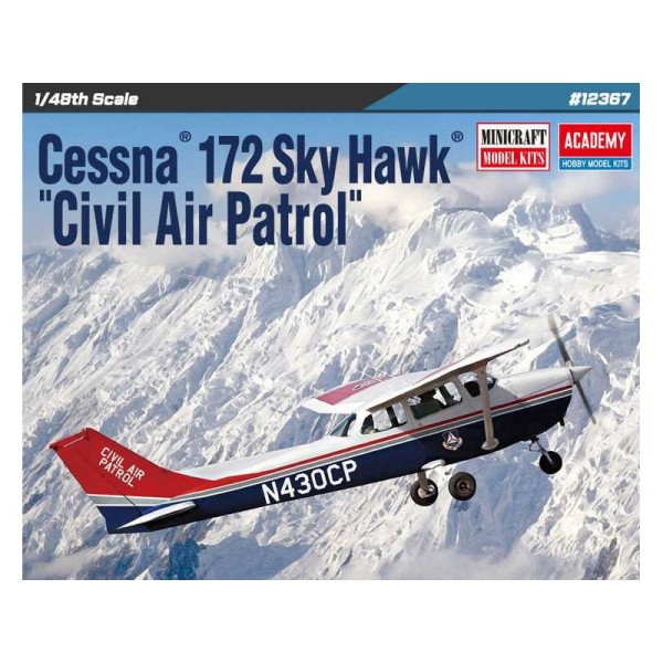 Academy Cessna 172 Sky Hawk - Civil Air Patrol (1:48)