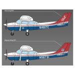 Academy Cessna 172 Sky Hawk - Civil Air Patrol (1:48)