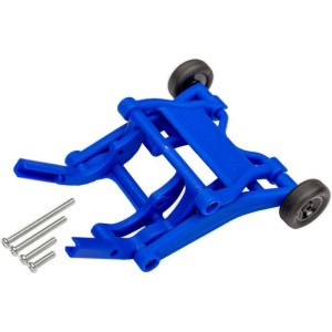 Traxxas opěrná kolečka kompletní modrá