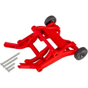 Traxxas opěrná kolečka kompletní červená