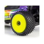 Pro-Line kolo 1:24 kobercové, přední Wedge, zadní Prism, disk žlutý Hex 7mm (4): Losi Micro-B