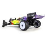 Pro-Line kolo 1:24 kobercové, přední Wedge, zadní Prism, disk bílý, Hex 7mm (4): Losi Micro-B