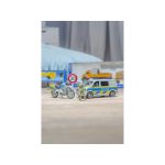 SIKU Super - Volkswagen T6 policejní dodávka s motorkou 1:50