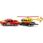 SIKU Super - Nissan Navara s vrtulníkem 1:50