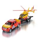 SIKU Super - Nissan Navara s vrtulníkem 1:50