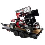 Axial SCX10 přívěs 1:10 s LED světly