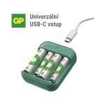 GP USB nabíječ ECO AA/AAA + 4xAA 2100mAh GP ReCyko