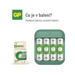 GP USB nabíječ ECO AA/AAA + 4xAA 2100mAh GP ReCyko