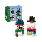 LEGO Iconic - Ozdobní sněhuláci