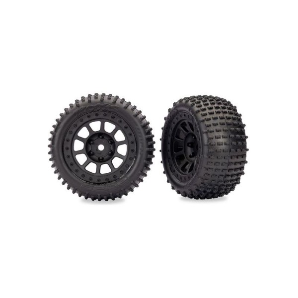 Traxxas kolo 2.2”, disk černý, pneu Alias (2) (Bandit zadní)