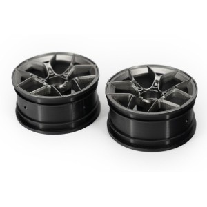 Kola RTR Aero 5, 26 mm, stříbrná (6 mm offset/2 ks)