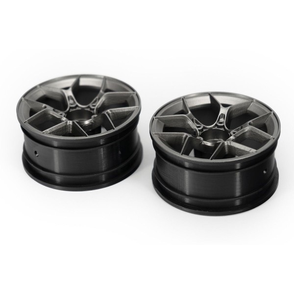 Kola RTR Aero 5, 26 mm, stříbrná (6 mm offset/2 ks)