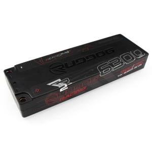 RUDDOG Racing RR2 ProStock 6300mAh 150C/75C 7.4V 19.5mm-LCG Stick Pack LiPo akumulátor