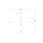 77” RV8 ARF - zelená 1,95m