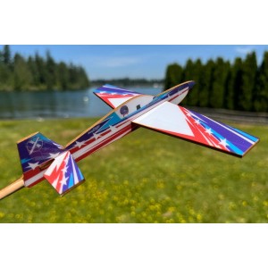 Stick plane - Extra 300 Modrá