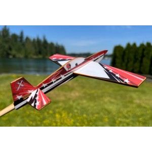 Stick plane - Extra 300 Červená