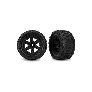 Traxxas kolo 2.8”, disk RXT černý, pneu Sledgehammer ST (4WD p/z, 2WD elektro r) (2)