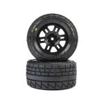 Pro-Line kolo 1:16 s pneu Menace, disk Split Six černý 12mm (2): Arrma Mini Kraton