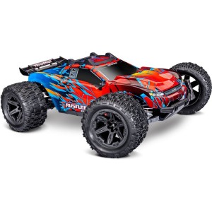 Traxxas Rustler 4x4 1:10 VX3 RTR červený