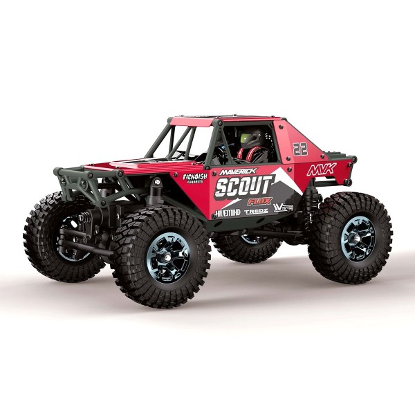 Scout-24 Flux Rock Crawler 1:24 – červený
