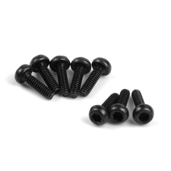 Imbusové šroubky s kulatou hlavou M1,4 x 5 mm (8 ks)