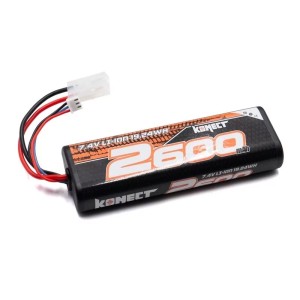 Li-Ion sada 7.4V 2600mA s konektorem Tamiya