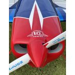 103” Raven (2,62m) 120cc Červená-Modrá