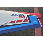 103” Raven (2,62m) 120cc Žlutá-Šedá