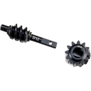 Axial šnekový převod 2/12T, ocel: SCX30