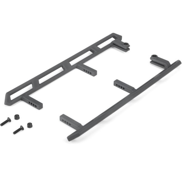 Axial boční ochranné prahy, šedé, Jeep JT: SCX10 III MotoBilt