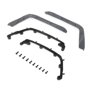 Axial přední blatníky, šedé, Jeep JT: SCX10 III MotoBilt