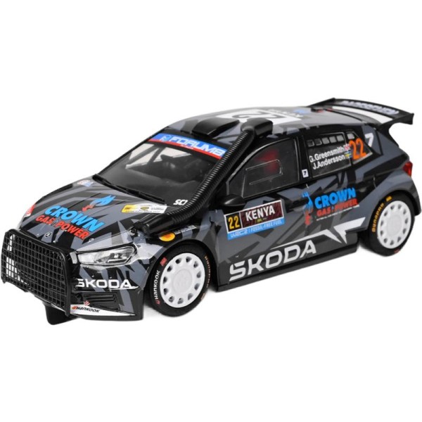 SCX Classic Škoda Fabia RS Rally2 Greensmith Kenya 25
