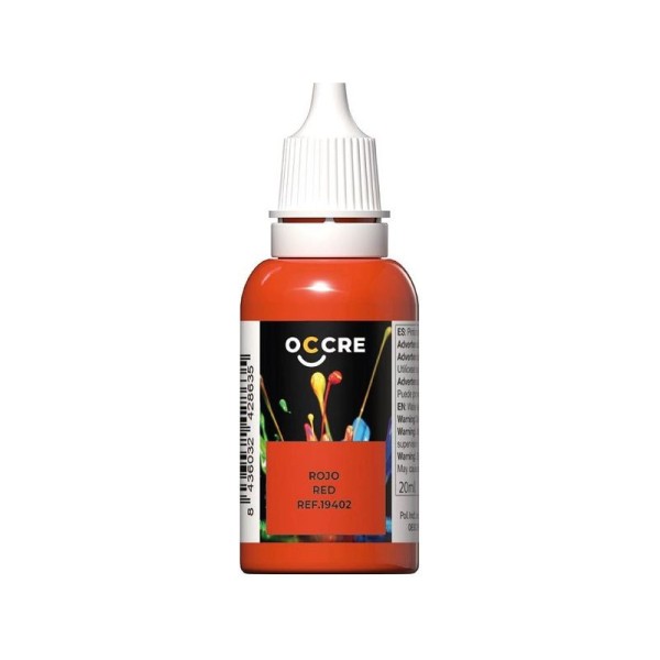 OCCRE Ocolor červená 20ml
