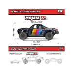 Arrma Mojave 6S BLX 1:7 4WD RTR béžová