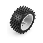 Pro-Line kolo s pneu Edge přední / Step Pin zadní, disk bílý, Hex 7mm (4): Losi Micro-T
