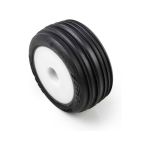 Pro-Line kolo s pneu Edge přední / Step Pin zadní, disk bílý, Hex 7mm (4): Losi Micro-T