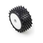 Pro-Line kolo s pneu Edge přední / Step Pin zadní, disk bílý, Hex 7mm (4): Losi Micro-T