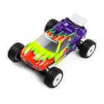 Pro-Line kolo s pneu Edge přední / Step Pin zadní, disk bílý, Hex 7mm (4): Losi Micro-T