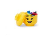 LEGO úložná hlava mini - šťastný chlapec