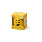 LEGO úložná hlava mini - šťastný chlapec