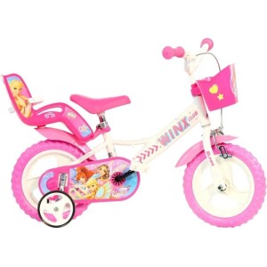 DINO Bikes - Dětské kolo 12” Winx